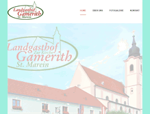 Tablet Screenshot of landgasthof-gamerith.at